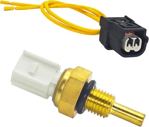 37870-RTA-005 37870-RWC-A01 Temperature Sensor with Connector Pigtail Harness - Compatible with Honda Civic, Accord, Acura MDX 2007-2015 - OEM Replacement 37870RWCA01 37870RTA005 in Saudi Arabia