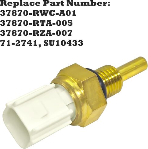 37870-RTA-005 37870-RWC-A01 Temperature Sensor with Connector Pigtail Harness - Compatible with Honda Civic, Accord, Acura MDX 2007-2015 - OEM Replacement 37870RWCA01 37870RTA005 in Saudi Arabia