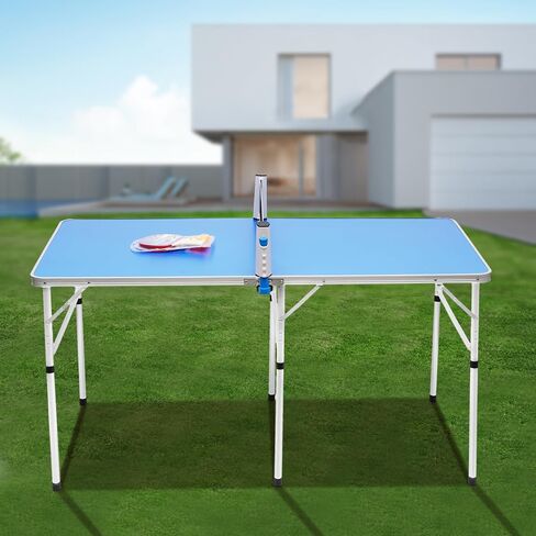 Foldable Ping Pong Table with Net Indoor Outdoor Tennis Table Ping Pong Foldable in Saudi Arabia