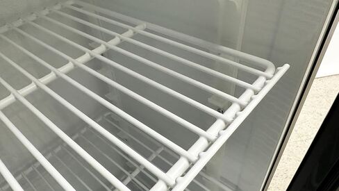ثلاجة باب زجاجية تجارية ، تاجر ETL Coller Cooler ، 64 "علبة عرض عالية ، تبريد المروحة 9.8 Cu. in Kuwait