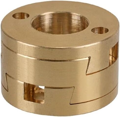 1pc النحاس 16 مم اقتران z محور قضيب السرير الساخن T8 الرصاص المسمار 3D مقرن الطابعة in Saudi Arabia