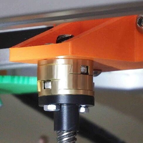 1pc النحاس 16 مم اقتران z محور قضيب السرير الساخن T8 الرصاص المسمار 3D مقرن الطابعة in Saudi Arabia