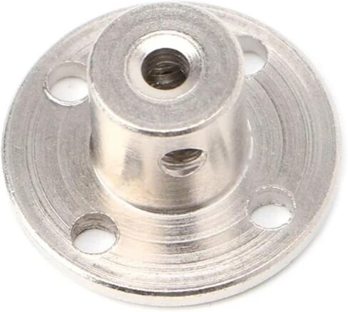 1pc 6mm Inner Size Rigid Flange Coupling Motor Guide Shaft Coupler Motor Connector in Saudi Arabia