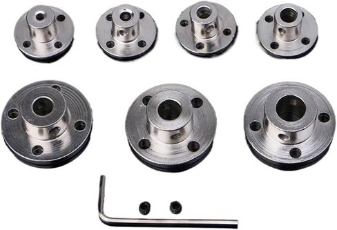 1pc 6mm Inner Size Rigid Flange Coupling Motor Guide Shaft Coupler Motor Connector in Saudi Arabia