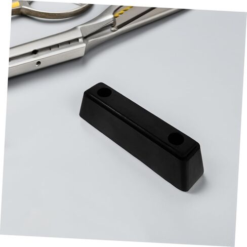 Amosfun Heavy Duty Rubber Bumper Pad Reinforced Rectangular Dock Bumper for Commercial Truck Trailer Impact Absorbing Collision Cushion for Vehicle Safety and Cargo Protection in Saudi Arabia