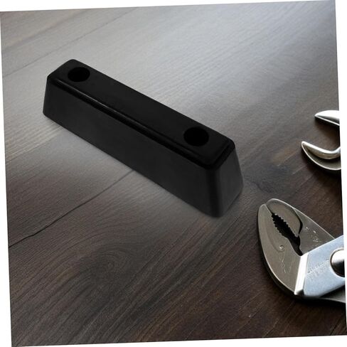 Amosfun Heavy Duty Rubber Bumper Pad Reinforced Rectangular Dock Bumper for Commercial Truck Trailer Impact Absorbing Collision Cushion for Vehicle Safety and Cargo Protection in Saudi Arabia