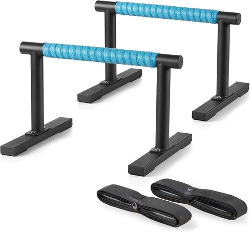 Parallettes تدريب القوة i-sit Push Up Bars ، معدات تمرينات تمرينات تمرينات تمرينات للتمرينات المنزلية ، حانات الجمباز المضادة للانزلاق ، وقطع اليدين والغمس للتمرين في الهواء الطلق in Saudi Arabia