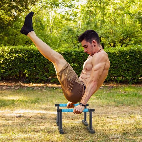 Parallettes تدريب القوة i-sit Push Up Bars ، معدات تمرينات تمرينات تمرينات تمرينات للتمرينات المنزلية ، حانات الجمباز المضادة للانزلاق ، وقطع اليدين والغمس للتمرين في الهواء الطلق in Saudi Arabia