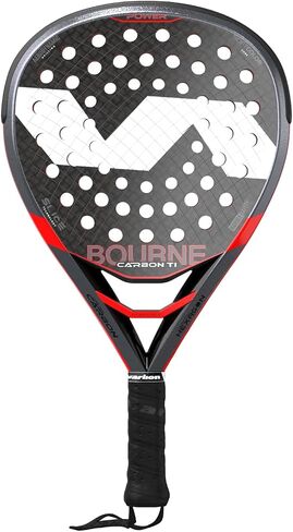Padel Gracket Bourne Carbon TI ، الشكل الهجين الماسي للقوة والتحكم المتقدم مع Hexaforce و SoftColor Eva Core in Saudi Arabia