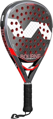 Padel Gracket Bourne Carbon TI ، الشكل الهجين الماسي للقوة والتحكم المتقدم مع Hexaforce و SoftColor Eva Core in Saudi Arabia