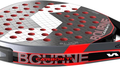 Padel Gracket Bourne Carbon TI ، الشكل الهجين الماسي للقوة والتحكم المتقدم مع Hexaforce و SoftColor Eva Core in Saudi Arabia