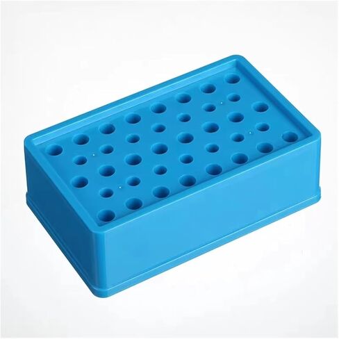 Plastic Ice Box for Laboratory, PCR Centrifuge Tube Storage Rack, Laboratory Supplies, 0.2/0.5/1.5/2ml, 1 Piece (Round Type) in Kuwait