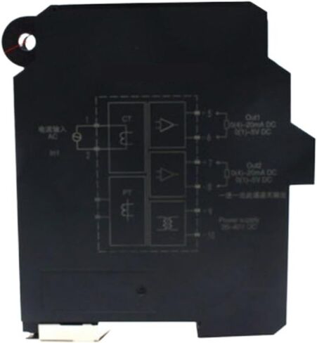 Perforation AC0-5A din Current Transmitter 4-20mA Output 5mm Perforated Current Sensor ac Ampere Signal transducer(1 Way Output) in Kuwait