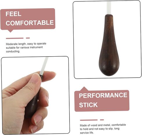 Milisten 1pcs Professional Conducting Agate Handle for Concerts and Music Comfortable Grip Precise Control for Orchestra and Choral Leaders in Saudi Arabia