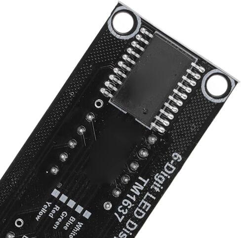0.36 بوصة عرض LED وحدة أنبوب رقمي شائع Anode TM1637 محرك أقراص أنبوب 6 أرقام 7 قطعة 4 بتات أنبوب السائق مع رأس دبوس الضوء الأخضر 5 فولت in Saudi Arabia