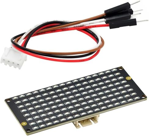8 * 16 Matrix LED LID MODINE MODULE ، I2C Communication DCK 3.3-5V DOWNED BOOAR in Saudi Arabia