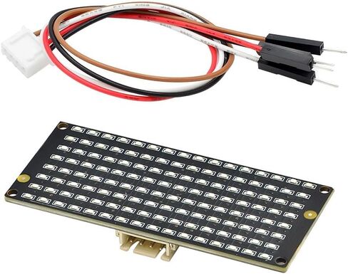 8 * 16 Matrix LED LID MODINE MODULE ، I2C Communication DCK 3.3-5V DOWNED BOOAR in Saudi Arabia
