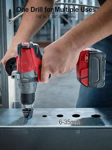 48-89-9205 Step Drill Bit Fit for Milwaukee Metal Step Bits, 5 1/4" - 1-3/8" in Saudi Arabia