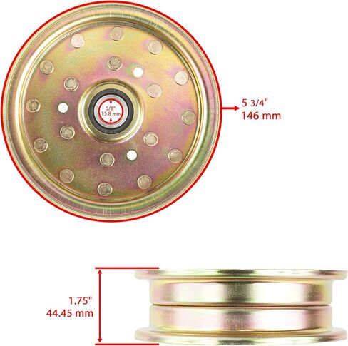 بكرات العاطل عن سطح السفينة Caltric متوافقة مع Dixon Grizzly 60 / Grizzly ZTR 60 / Grizzly 72 in Kuwait