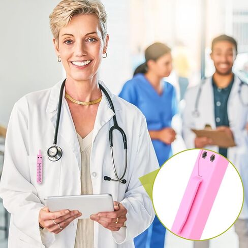 Thinp Ekg الفرجار ECG أداة قياس الأداة مع مقسم الفرجار الأسود للممرضة أو الطبيب قياس التصوير الكهربائي (الوردي) in Saudi Arabia