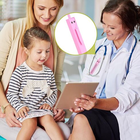 Thinp Ekg الفرجار ECG أداة قياس الأداة مع مقسم الفرجار الأسود للممرضة أو الطبيب قياس التصوير الكهربائي (الوردي) in Saudi Arabia