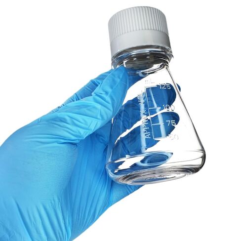Eisco-حزمة من 24 ، 125 مل قوارير Petg Erlenmeyer المعقمة ، غير المنتهية ، القاع المسطح ، من الدرجة المعملية ، Gamma معقمة ، USP من الدرجة السادسة ، مثالية لثقافة الخلية ، المعالجة الصيدلانية الحيوية ، التخزين الكيميائي in Saudi Arabia