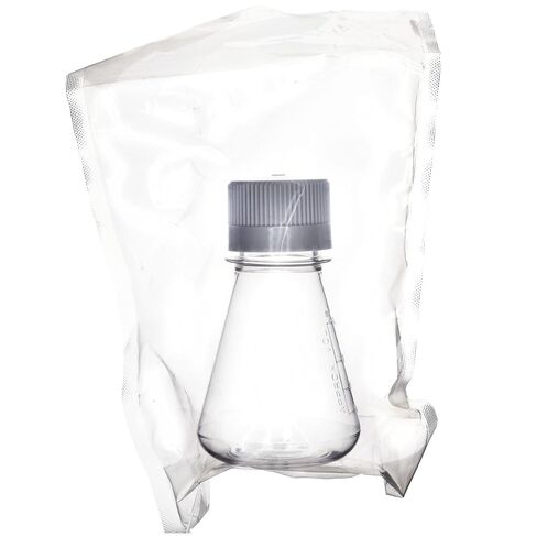 Eisco-حزمة من 24 ، 125 مل قوارير Petg Erlenmeyer المعقمة ، غير المنتهية ، القاع المسطح ، من الدرجة المعملية ، Gamma معقمة ، USP من الدرجة السادسة ، مثالية لثقافة الخلية ، المعالجة الصيدلانية الحيوية ، التخزين الكيميائي in Saudi Arabia