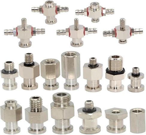 1PCS M5 G1/8 Threads متوافقة مع أكواب الشفط الكبيرة/الصغيرة مكنسة ملائمة لذراع Tianxing Robot in Saudi Arabia