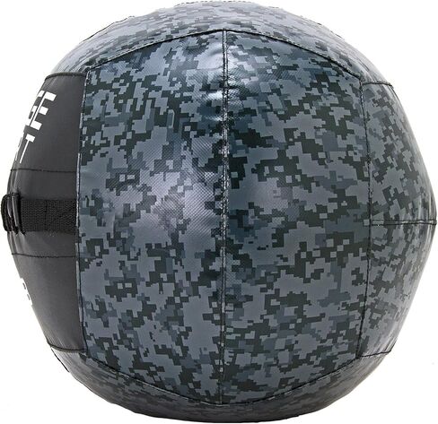 Fringesport Digital Camo Medicine Ball/كرة مرجحة متينة إضافية للقوة والتكييف WODs ، والتدريب plyometric و core ، والكرات النخاعية ، وكرات الشريكة ، والشروط الشريكة ، وتدريبات القلب in Kuwait