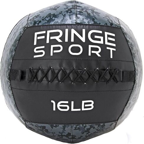 Fringesport Digital Camo Medicine Ball/كرة مرجحة متينة إضافية للقوة والتكييف WODs ، والتدريب plyometric و core ، والكرات النخاعية ، وكرات الشريكة ، والشروط الشريكة ، وتدريبات القلب in Kuwait