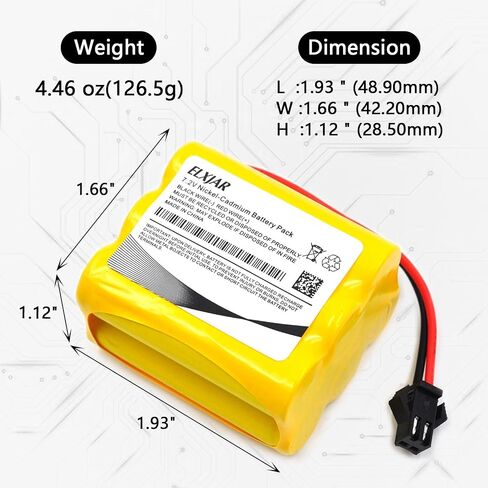 (4 عبوات) 7.2V 1000mAh Ni-CD AA حزمة بطارية مع قابس SM-2P لسيارات RC Trucks Trucks Toy Dearsator in Kuwait