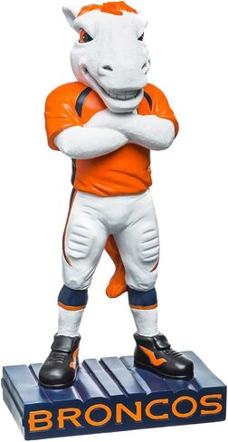 Team Sports America NFL Denver Broncos Fun Continful Mascot تمثال 12 بوصة in Saudi Arabia