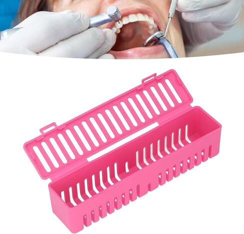 Plastic Container, Instrument Box, Plastic Box, Instrument Cleaning Container (pink) in Saudi Arabia