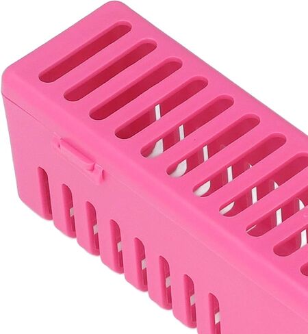 Plastic Container, Instrument Box, Plastic Box, Instrument Cleaning Container (pink) in Saudi Arabia