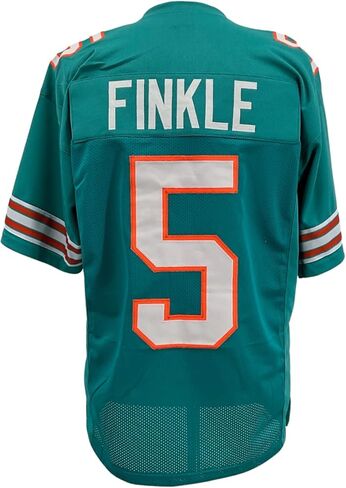 Ray Finkle Ace Ventura Jersey Aqua Miami | Unisex Adult Sizes S-5XL Unsigned Custom Sewn Stitched in Saudi Arabia