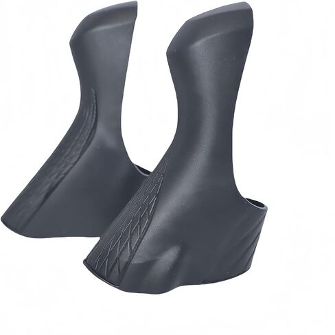 Bike Brake Lever Hoods Compatible with Shi Mano 105 ST-4700 ST-5800 ST-6800, Silicone Rubber Replacement Shift Cover,Black,1 Pair in Saudi Arabia