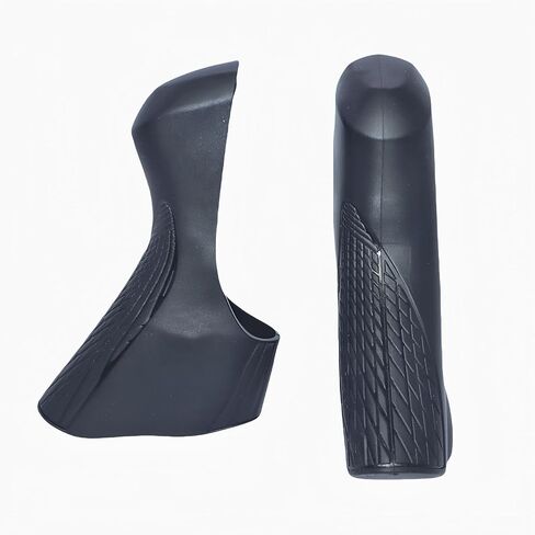 Bike Brake Lever Hoods Compatible with Shi Mano 105 ST-4700 ST-5800 ST-6800, Silicone Rubber Replacement Shift Cover,Black,1 Pair in Saudi Arabia