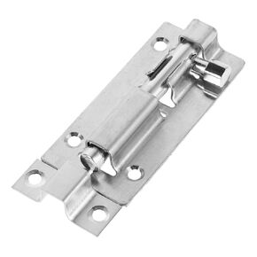 2pcs Heavy Duty Stainless Steel Door Latch Lock Thickened Slide Bolt for Wooden Doors and Windows Anti-Theft Security Lock for Bathrooms and Cabinets in Kuwait