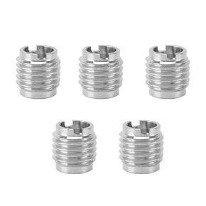 Threaded Inserts G3/8 Thread Stainless Steel Thread Knurled Nuts for Wooden Tap Handle Beer Tap Handle 5pcs in Kuwait