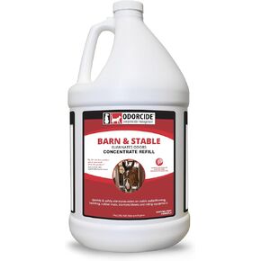 Odorcide Barn ومزيل الرائحة الثابت للرائحة القوية - مستلزمات الماشية والخيول لإزالة الروائح - مزيل الروائح الكريهة لجميع الأسطح آمن على الحيوانات - لوازم حظيرة الخيول غير الأنزيمية المحايدة للرائحة (عدة) in Kuwait