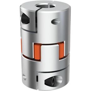 LF Three Jaw D40L78 Coupler الألومنيوم البرقوق المرن اقتران توصيل موصل السهود السائر 8/10/12.7/14/16/22 ملم (8 مم × 14 مم) in Kuwait