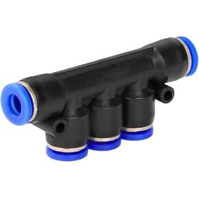 الموصل الهوائي موصل أنابيب هواء سريع الخمسة اتجاهات من خمسة اتجاهات PK-4/6/8/10/12 (PK-6) in Kuwait