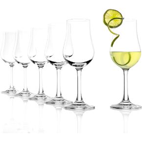 Stölzle Lausitz Set of 6 Brandy Glasses (CLASSIC). Dishwasher Safe Liqueur Glasses (6.25 Fl oz). Durable Bourbon Snifter Glass - Genuine Stölzle Glassware in Saudi Arabia