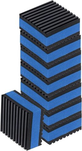 Uxcell 8pcs منصات الاهتزاز المضادة للغسالة ، 2 "× 2" × 7/8 "وسادات التخميد الاهتزا in Saudi Arabia
