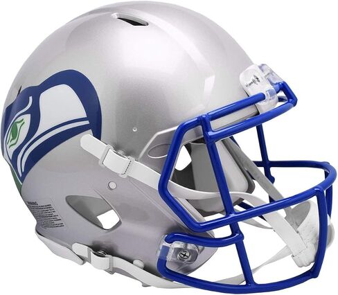 سياتل سيهوكس من 1983 إلى 2001 ردة Riddell Speed ​​Replica خوذة كاملة الحجم - خوذات NFL المتماثلة in Saudi Arabia