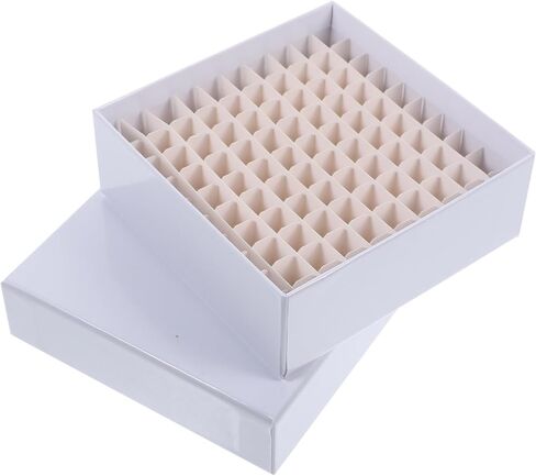 Cabilock Microcentrifuge Tube Storage Box Laboratory Sample Organizer for Freezer Sturdy Material Efficient Tube Holder for Easy Identification and Access Lab Environments in Saudi Arabia