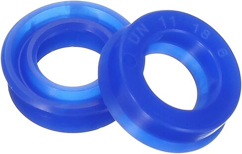 Patikil un Radial Skaft Seal 25mm id × 33mm OD x 8mm عرض ، 2 PCS PU OIL SEAL لمضخات عمود تحمل الصناعة اسطوانة المكبس ، الأزرق in Kuwait