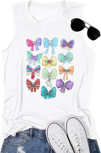 MNLYBABY Magic Tank Top Women Magical Princess Bow Shirt Magic Kingdom Princess Sleeveless Summer Family Holiday Trip Tops in Saudi Arabia
