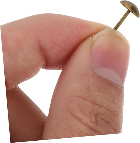 NUOBESTY 100pcs Antique Style Decorative Upholstery Stud Nails for Furniture and Doors Classic Furniture Hardware Accessories for Sofa and Upholstery Decoration in Saudi Arabia