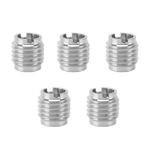 Threaded Inserts G3/8 Thread Stainless Steel Thread Knurled Nuts for Wooden Tap Handle Beer Tap Handle 5pcs in Kuwait